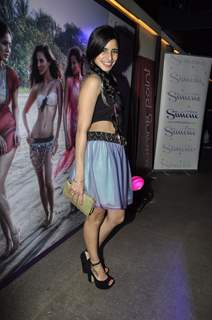 A guest at the launch of designer Simone's collection launch at OPA at Juhu