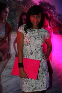 Shweta Salve at designer Simone Khambatta's new collection launch in Mumbai