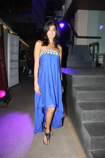 Guest at designer Simone Khambatta's new collection launch in Mumbai
