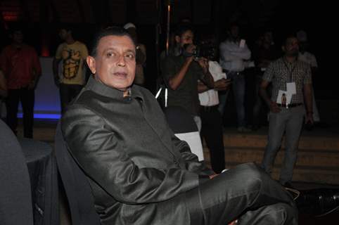 Mithun Chakraborty at the launch of Dance India Dance Season 3 at Hotel JW Marriott in Juhu, Mumbai