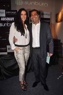 Neha Dhupia launches Sunburn chopper at Lower Parel