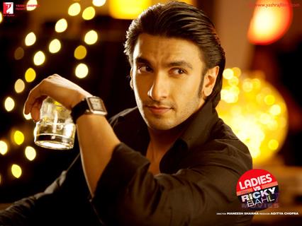 Ranveer Singh in the movie Ladies vs Ricky Bahl