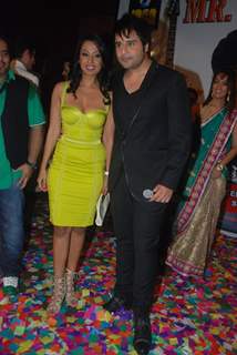 Krushna Abhishek and Kashmira Shah at Mr. Money film launch at JW Marriott