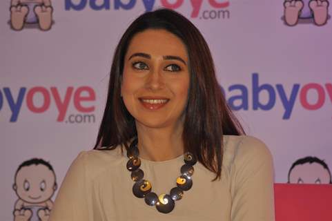 Karisma Kapur launches Babyoye.com website at TajLands End, Mumbai