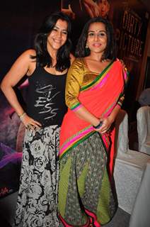 Vidya Balan & Ekta Kapoor hold press meet on film 'The Dirty Picture' success in Novotel, Mumbai