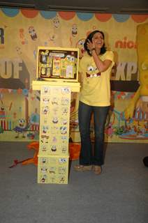 Mandira Bedi at Nickelodeon event in Mumbai Central