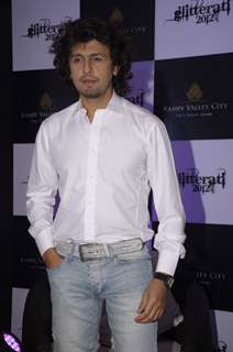 Sonu Niigam at Press meet for New Year Celebrations party Glitterati 2012 at Aamby Valley City