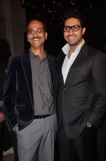 Sooraj Barjatya and Abhishek Bachchan at 'The Chivas Studio 2011' events