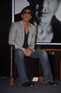 Shah Rukh Khan unviels srkopus.com and his special signing of Copy Number 1 signature at Hotel Tride