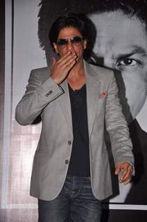 Shah Rukh Khan unviels srkopus.com and his special signing of Copy Number 1 signature at Hotel Tride