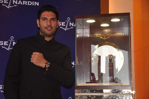 Cricketer Yuvraj Singh appointed as Ulysse Nardin's Brand Ambassador at Four Seasons in Mumbai