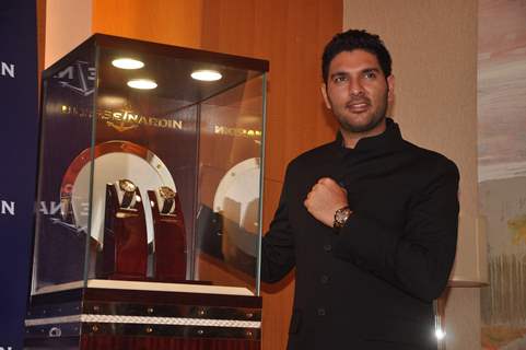 Cricketer Yuvraj Singh appointed as Ulysse Nardin's Brand Ambassador at Four Seasons in Mumbai