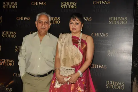 Kiran and Ramesh Sippy at 'The Chivas Studio 2011' event