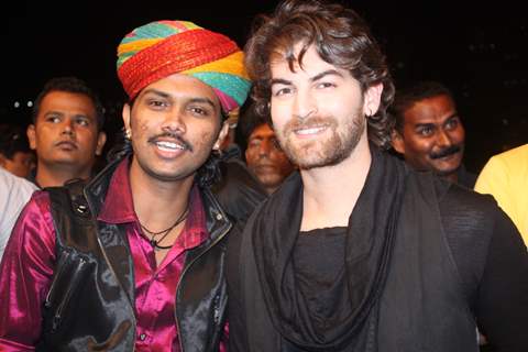 Neil Nitin Mukesh and Swaroop at 'Spinnathon 2011' at Mumbai