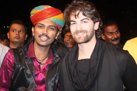 Neil Nitin Mukesh and Swaroop at 'Spinnathon 2011' at Mumbai