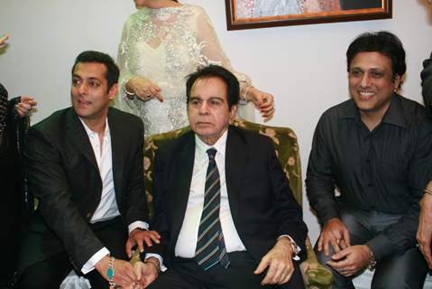 Salman Khan and Govinda grace Dilip Kumar's 89th Birthday Party