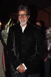 Amitabh Bachchan at The Dirty Picture Success party at Aurus