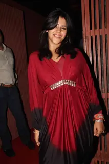 Ekta Kapoor poses for the camera