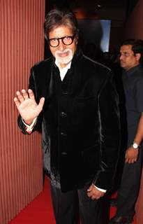 Amitabh Bachchan at The Dirty Picture success party at Aurus