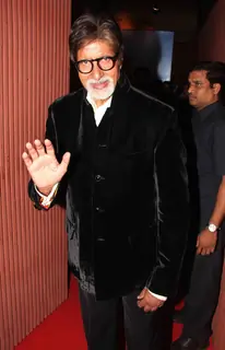 Amitabh Bachchan at The Dirty Picture success party at Aurus