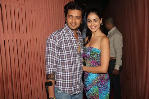 Ritesh Deshmukh with Genelia DSouza