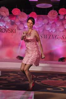 Kalki Koechlin at the launch of Swarovski 'Swing, Sing and Shine' Spring/Summer 2012 collection in Mumbai