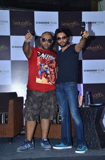 Vishal and Shekar at Sahara Star Seduction press meet at Sahara Star