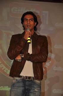 Arjun Rampal at Gillette press meet at Trident