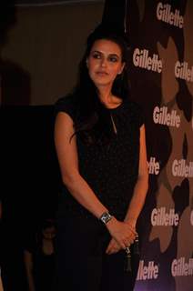 Neha Dhupia at Gillette press meet at Trident