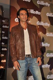 Arjun Rampal at Gillette press meet at Trident