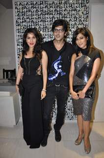 Zayed Khan, Chitrangda Singh and Sophie Chowdhary at launch of D7 Holiday Collection in Mumbai