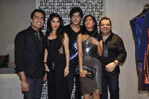 Zayed Khan, Chitrangda Singh and Sophie Chowdhary at launch of D7 Holiday Collection in Mumbai