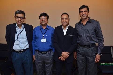 Rahul Bose at Tata Open finals, NSCI