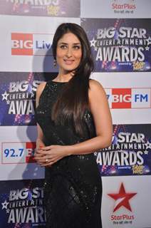 Kareena Kapoor at Big Star Entertainment Awards at Bhavans Ground in Andheri, Mumbai