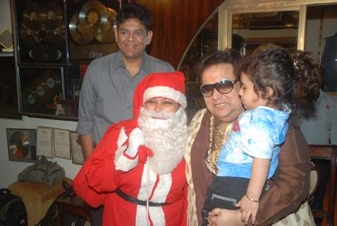 Bappi Lahri launches Rocking Dard-e-disco in Juhu, Mumbai. .