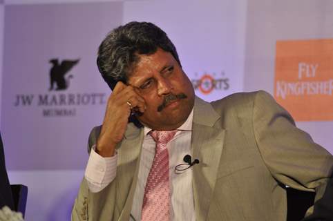 Kapil Dev at the 2nd edition of the RSD World Cricket Summit in Mumbai