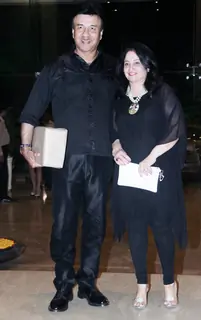 Anu Malik at Farah Khan's House Warming Party