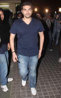 Arbaaz Khan at Don 2 special screening at PVR