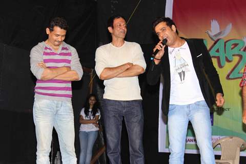 Chaalis Chauraasi starcast Ravi, Atul & Kay Kay at 75th anniversary celebration of Ruia collage