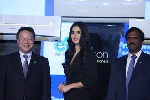 Katrina Kaif launches Econ Air Conditioners by Panasonic at Hotel Renaissance in Powai, Mumbai