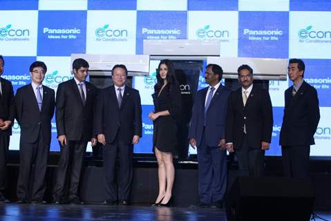 Katrina Kaif launches Econ Air Conditioners by Panasonic at Hotel Renaissance in Powai, Mumbai