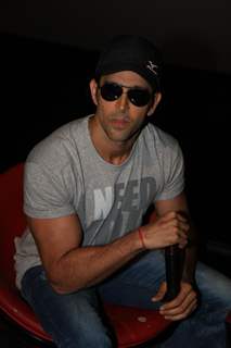 Hrithik Roshan during the promo launch of film 'Agneepath' in Mumbai