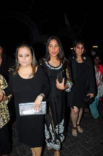 Lara Dutta at Midnight Mass in Mumbai