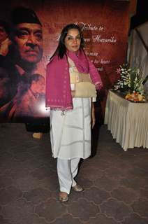 Shabana Azmi pays special tribute to Assamese singer cum musician late Bhupen Hazarika in Mumbai