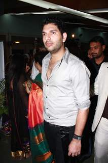 Yuvraj Singh at fashion event