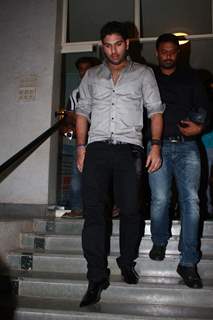 Yuvraj Singh at fashion event