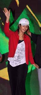 Mallika Sherawat during the rehearsal for New Year Celebration in Mumbai