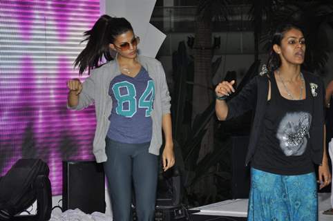 Jacqueline Fernandes performs during the rehearsal for New Year Celebration in Mumbai