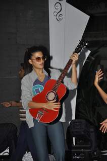 Jacqueline Fernandes performs during the rehearsal for New Year Celebration in Mumbai