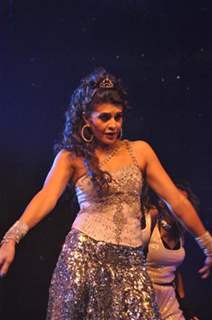 Jacqueline Fernandez performing at Seducion 2012, the New Year's Eve event at Hotel Sahara Star in Santacruz, Mumbai